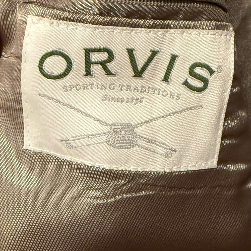 Orvis Sporting Traditions Corduroy Blazer Sport Coat Elbow Patches Size 42R - Picture 8 of 15